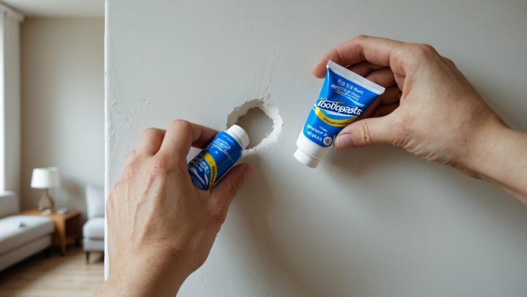How to Fill Holes Without Spackle in Rental Walls