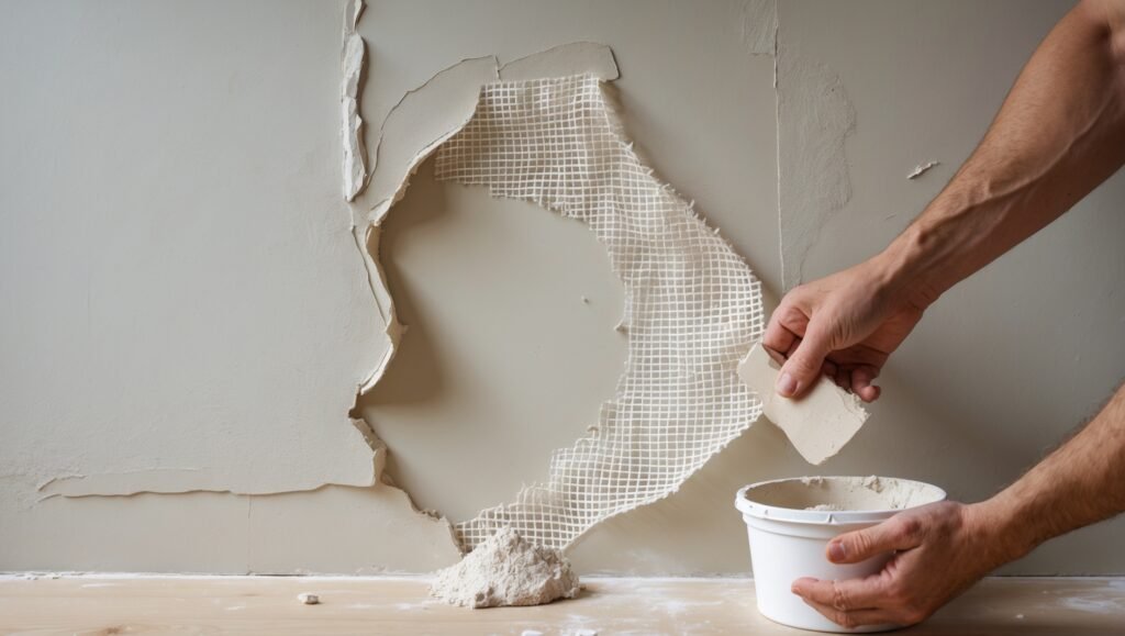 How to Use a Wall Repair Patch or Plaster Patch