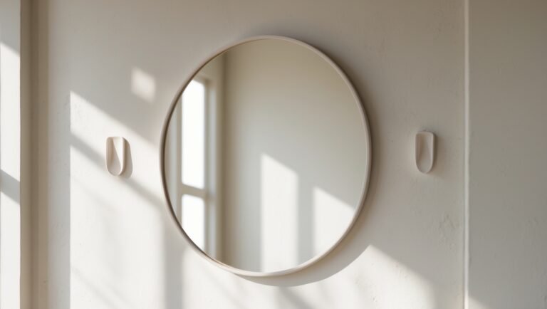 How to Hang Mirrors on Plaster Walls Without Nails