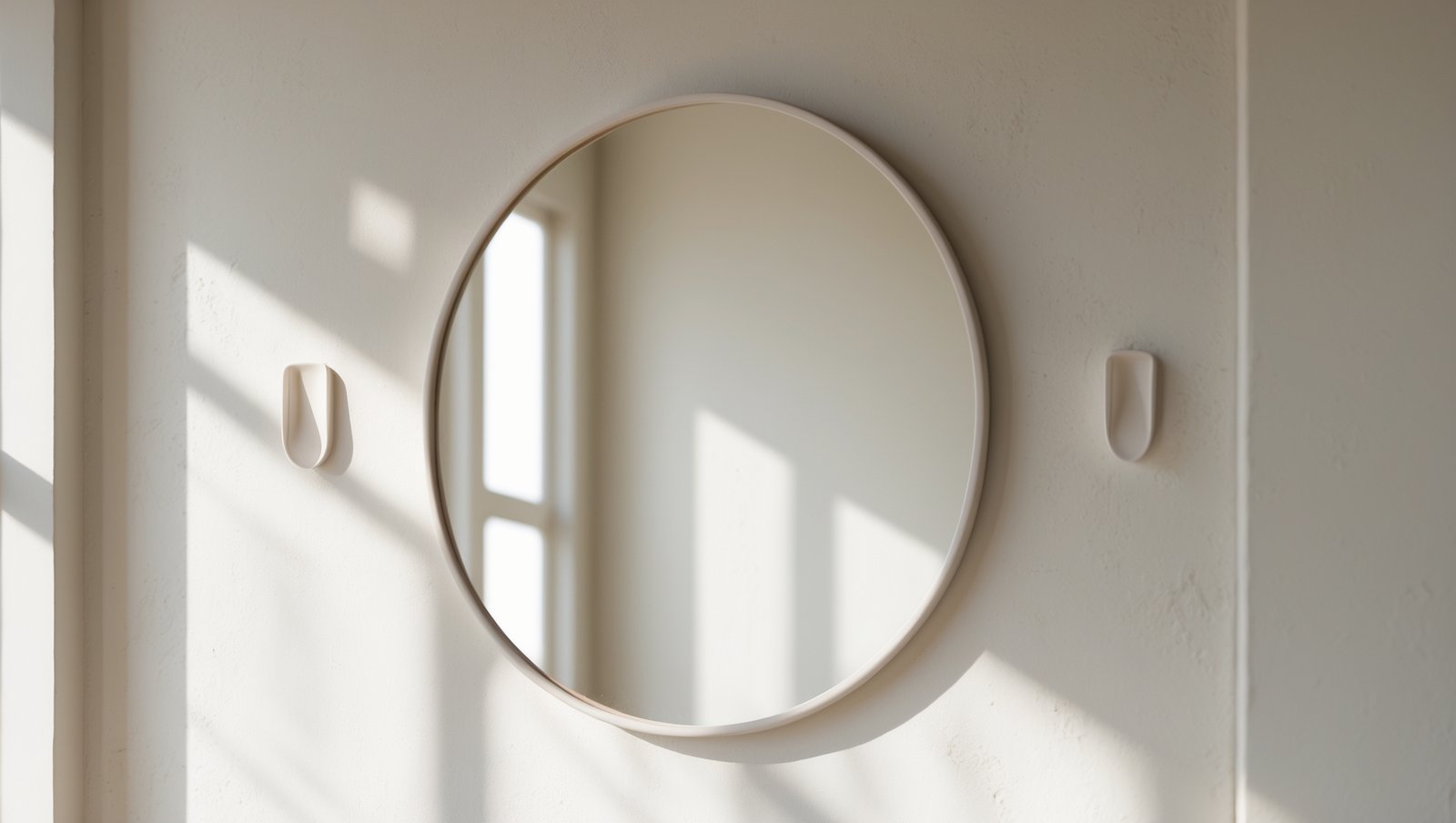 How to Hang Mirrors on Plaster Walls Without Nails